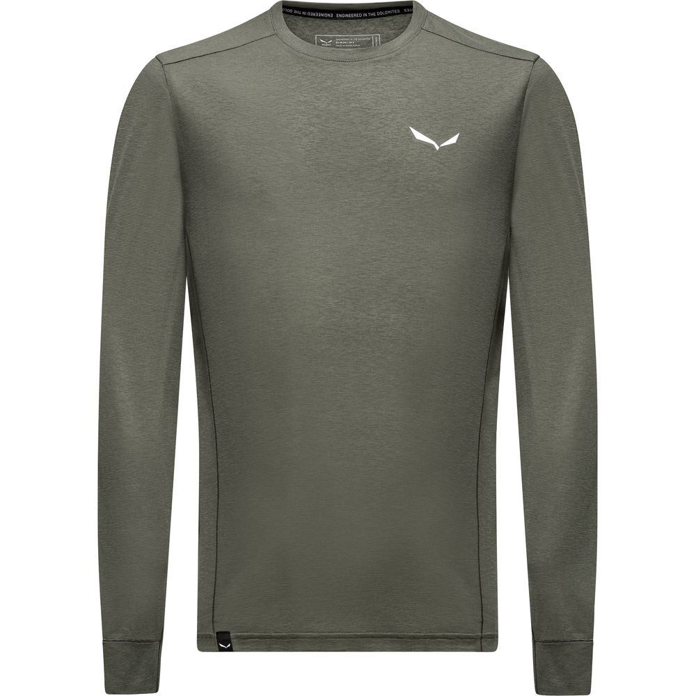 Salewa Puez Dry Tee Herren Longsleeve faded-green Produktbild 0