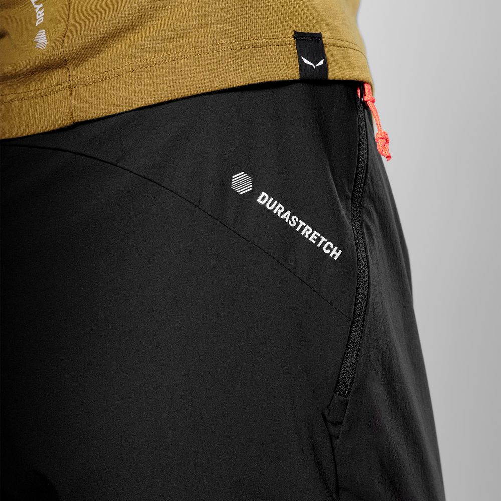 Salewa Puez Talvena DST 2/1 Damen Softshellhose black-out Produktbild 6