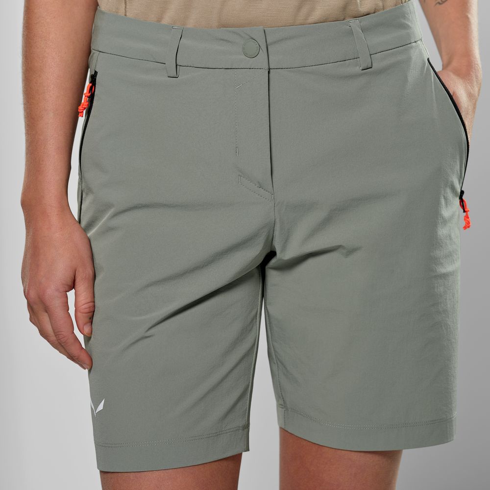 Salewa Puez Talvena DST Damen shadow Trekking- und Wandershorts. Produktbild 5