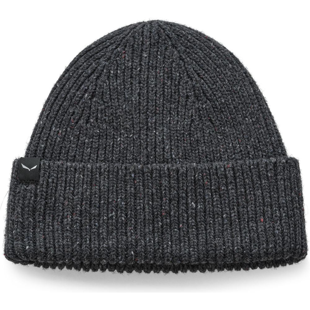 Salewa Re-zebru Knit Beanie Mütze dark grey melange Produktbild 1