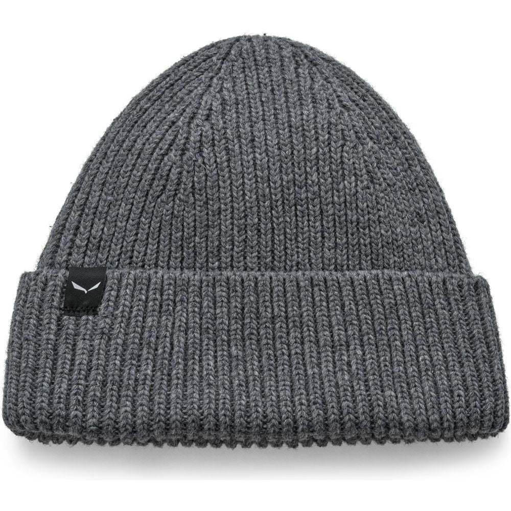 Salewa Re-zebru Knit Beanie Mütze light grey melange Produktbild 1