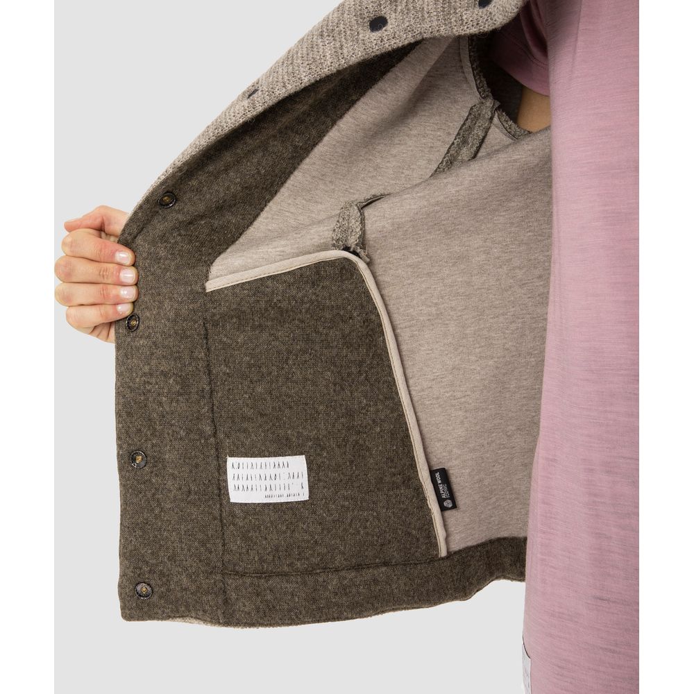 Salewa Sarner Undyed Wool Hooded Woll-Softshell Damen undyed Produktbild 5