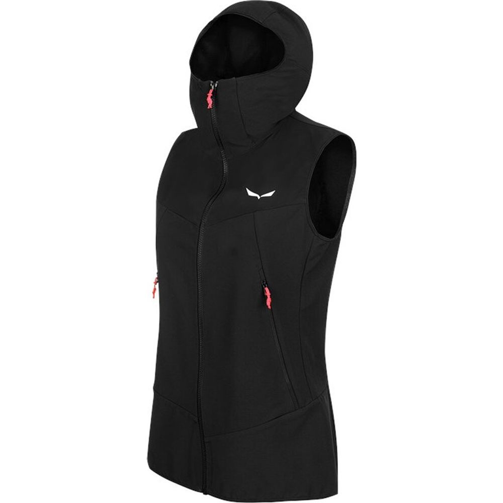 Salewa Sella DST Vest Damen Softshellweste black out Produktbild 2