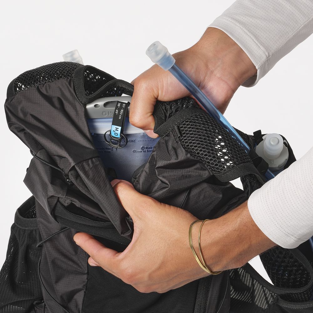 Salomon Active Skin 12 Set Black/metal black-metal Produktbild 8