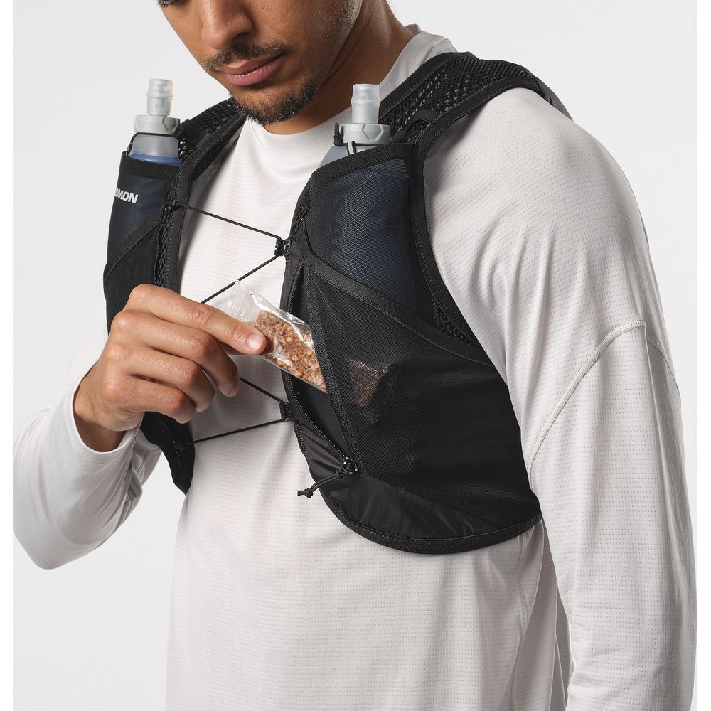 Salomon Active Skin 4 Laufrucksack black-metal Produktbild 5