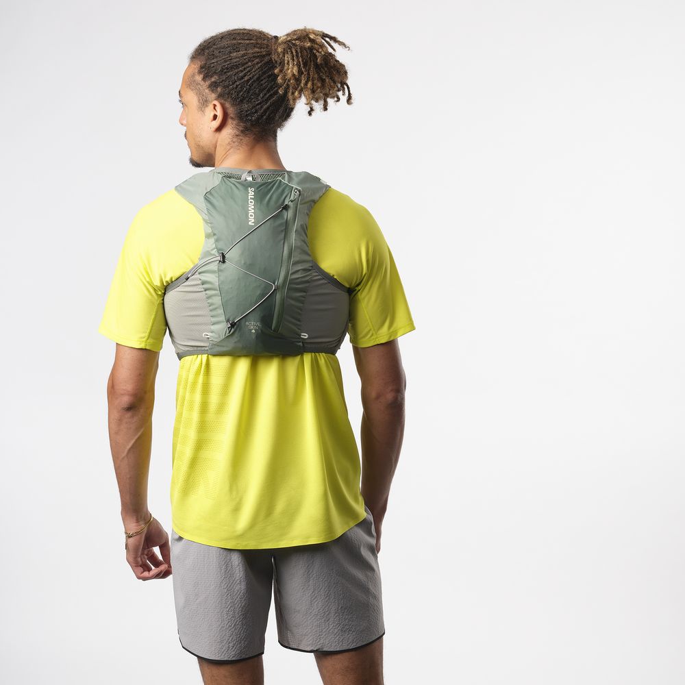Salomon Active Skin 4 Laufrucksack laurel wreath-lily pad-aloe was Produktbild 3