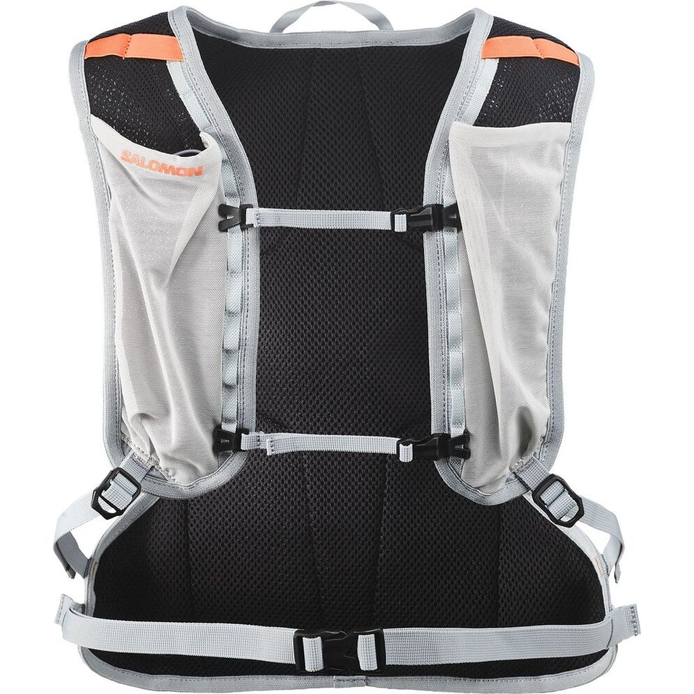 Salomon Cross 12 Trailrunning-Rucksack gray-violet-quarry-nectarine Produktbild 1