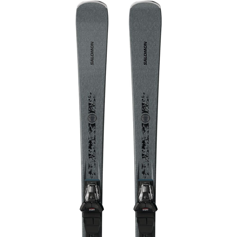 Salomon E S/MAX W X7 TI + M10 GW L Damen Alpin-Ski & Bindung black-glitter-birch Produktbild 1