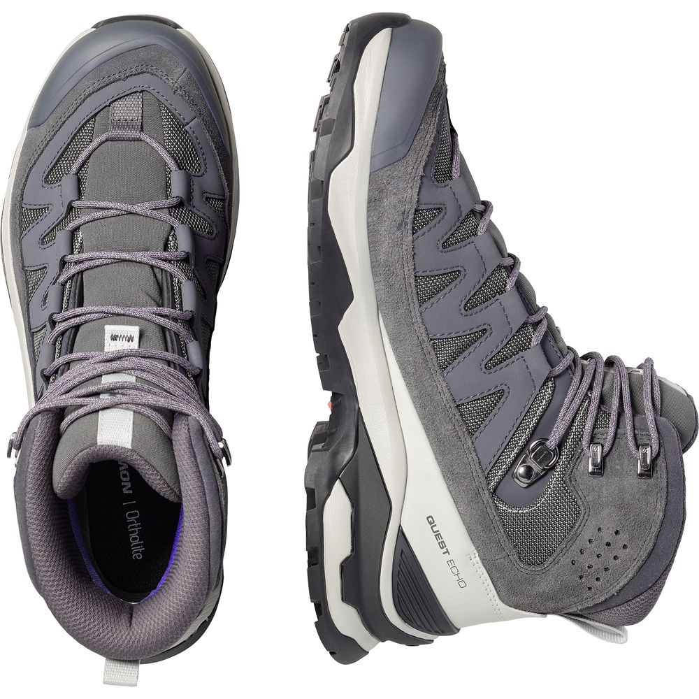 Salomon Quest Echo GTX M Herren Wanderschuh asphalt/wrought iron/aspargus green Produktbild 5
