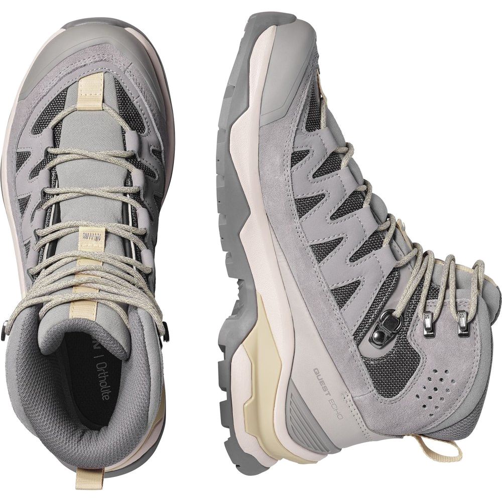 Salomon Quest Echo GTX W Damen Wanderschuh gull/paloma/bog Produktbild 2