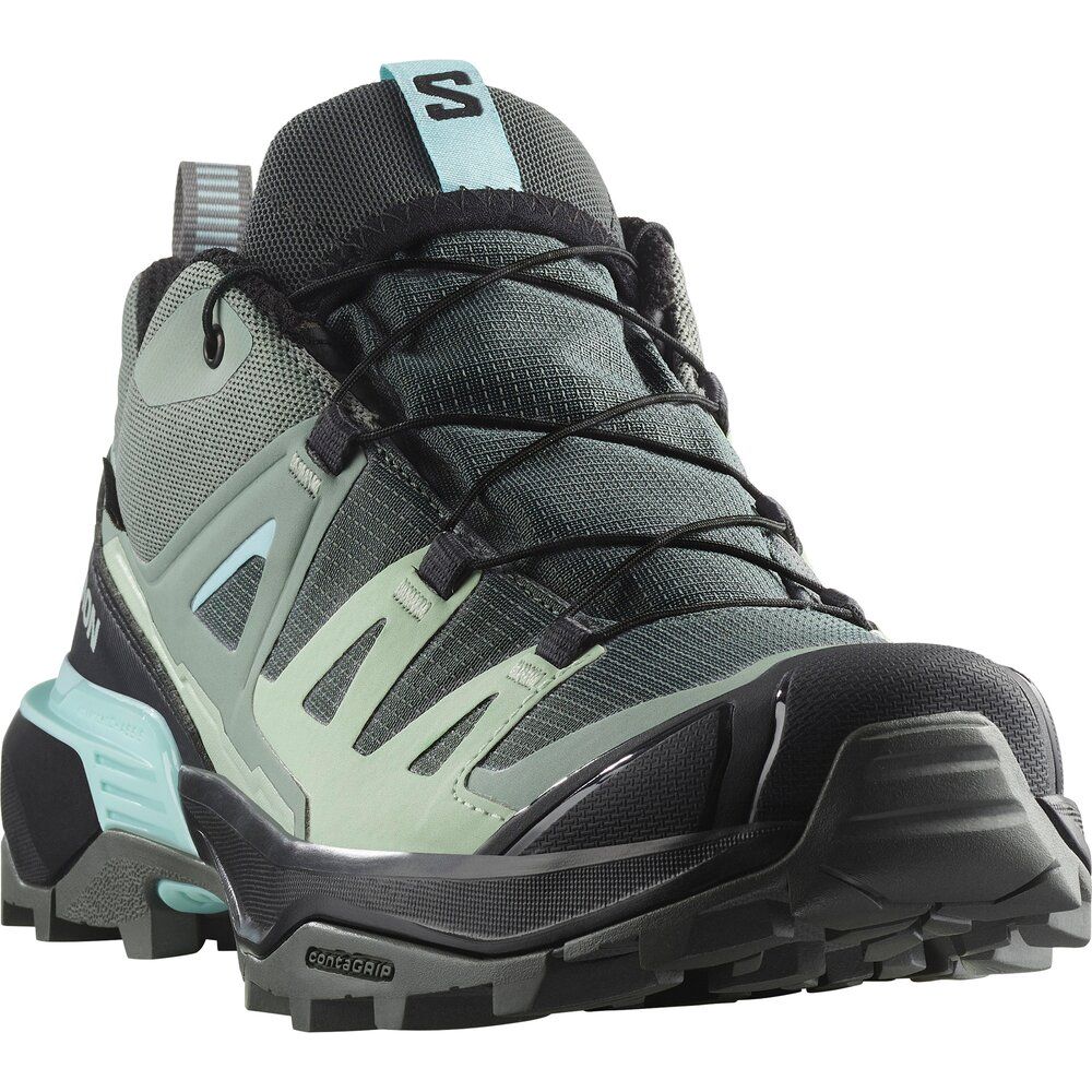 Salomon Shoe X Ultra 360 GTX Damen Hikingschuh sedona sage black sea foam Produktbild 6