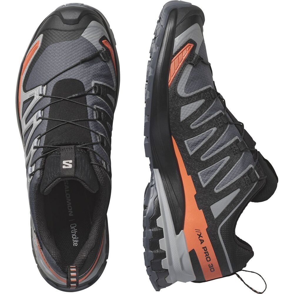 Salomon Shoe XA Pro 3D V9 GTX Herren Trailrunningschuh turbulence black burnt ochre Produktbild 2