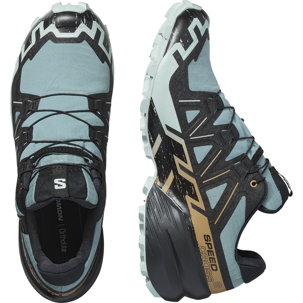 Salomon Shoes Speedcross 6 GTX Herren Trailrunningschuh trooper black wood thrush Produktbild 4