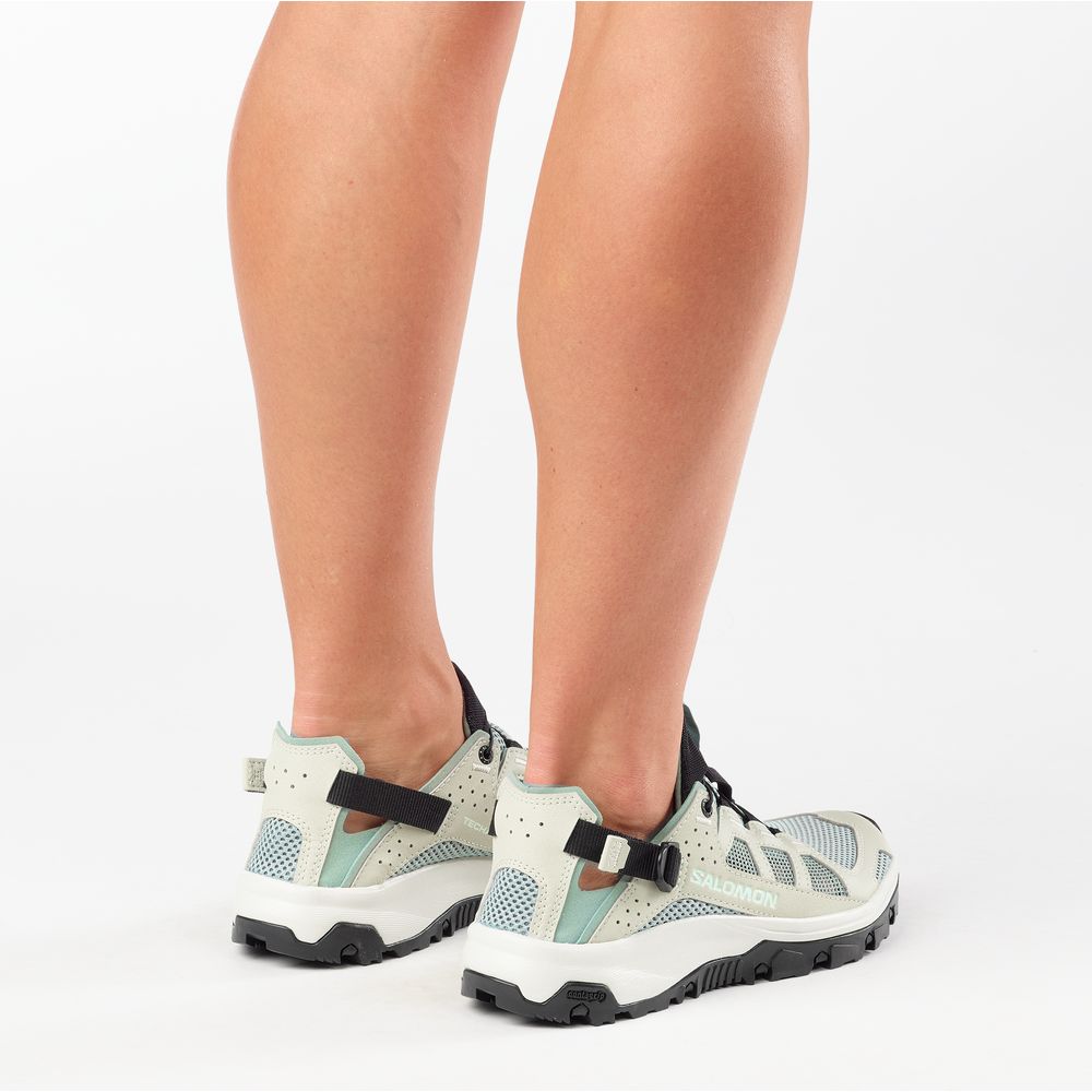 Salomon Shoes Techamphibian 5 Damen Wasserschuh green-milieu-sea-foam-clearly-aqua Produktbild 6