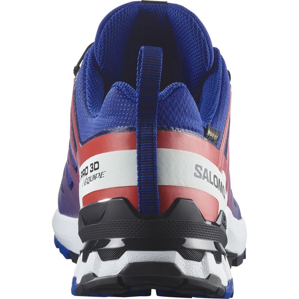 Salomon Shoes XA Pro 3D V9 GTX Equipe Herren Trailrunningschuh Surf W/fir surf-the-web-fiery-red-white Produktbild 5