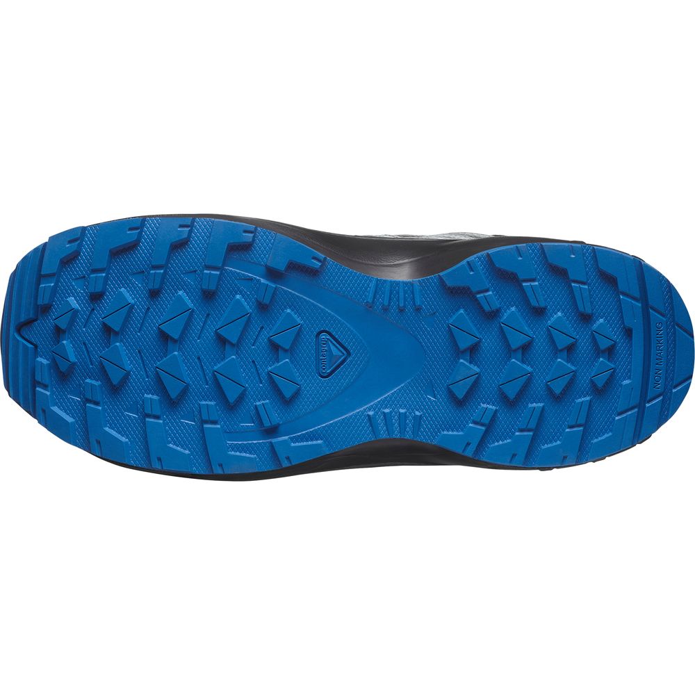 Salomon Shoes XA Pro V8 Mid WP Kinder Trailrunningschuh Black/mnment/fr black-monument-french-blue Produktbild 4