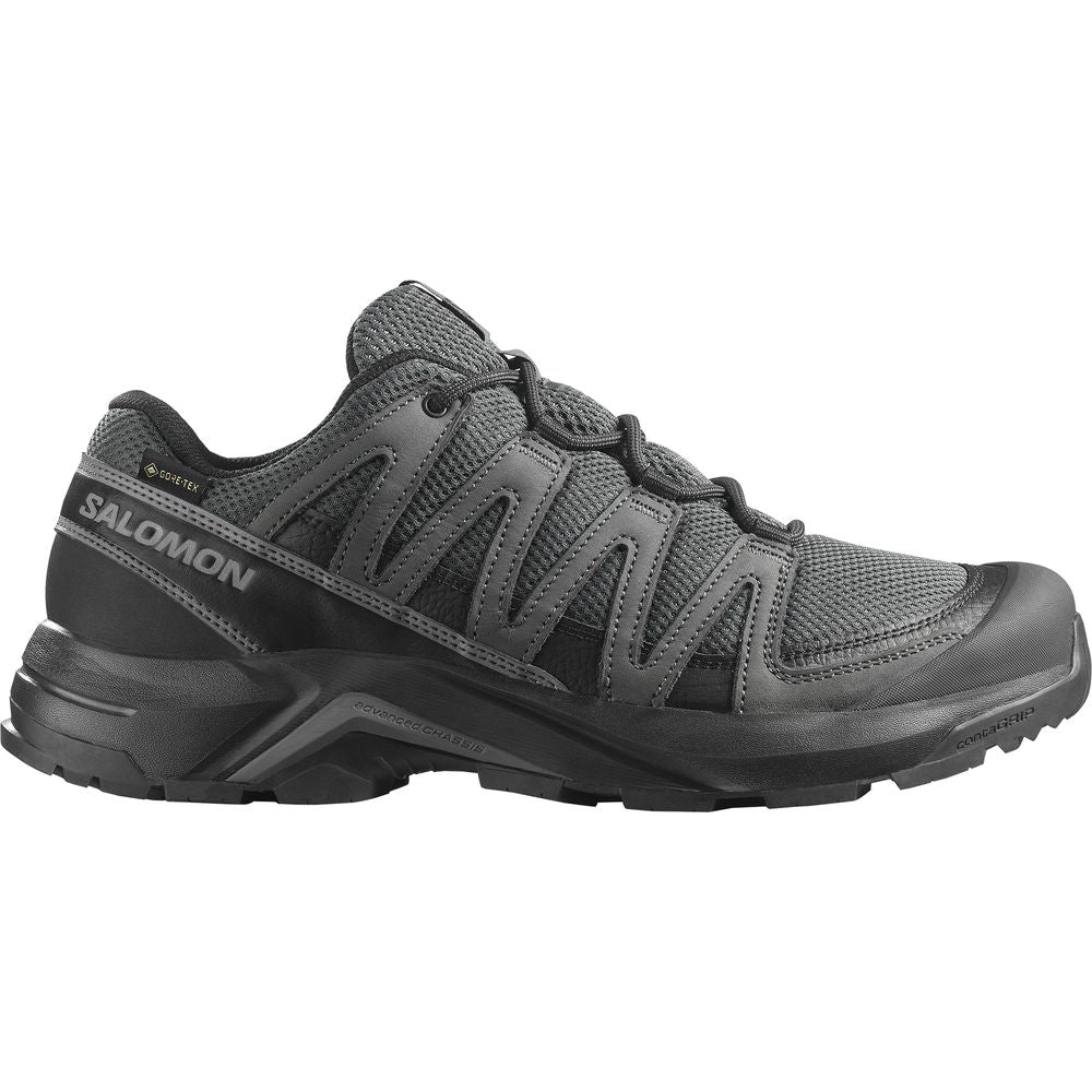 Salomon Shoes X-Adventure Recon GTX Herren Wanderschuh asphalt castlerock black Produktbild 0