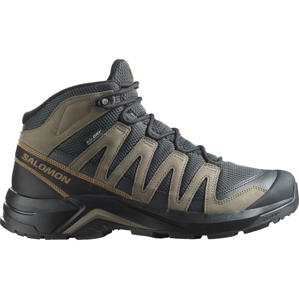 Salomon Shoes X-Adventure Recon Mid GTX Herren Wanderschuh Asphal/f asphalt falcon coyote brown Produktbild 0
