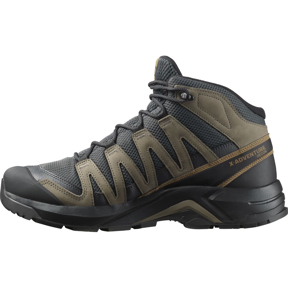 Salomon Shoes X-Adventure Recon Mid GTX Herren Wanderschuh Asphal/f asphalt falcon coyote brown Produktbild 1