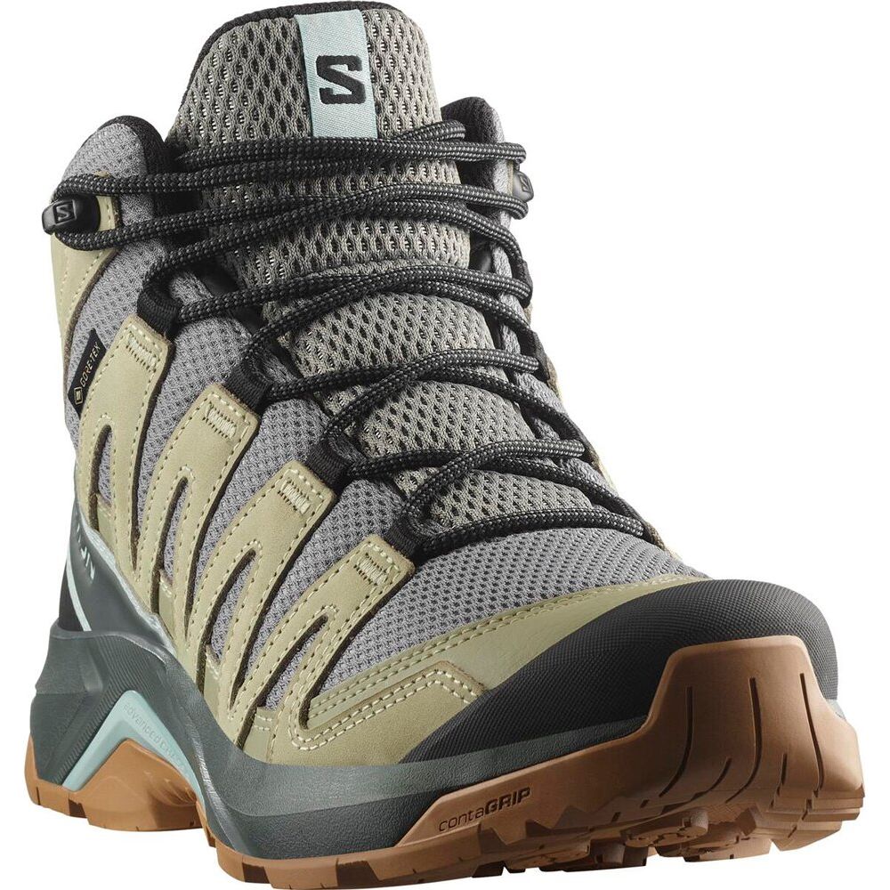 Salomon Shoes X-Adventure Recon Mid GTX W Damen Bergschuh sedona sage seagrass tourmaline Produktbild 4