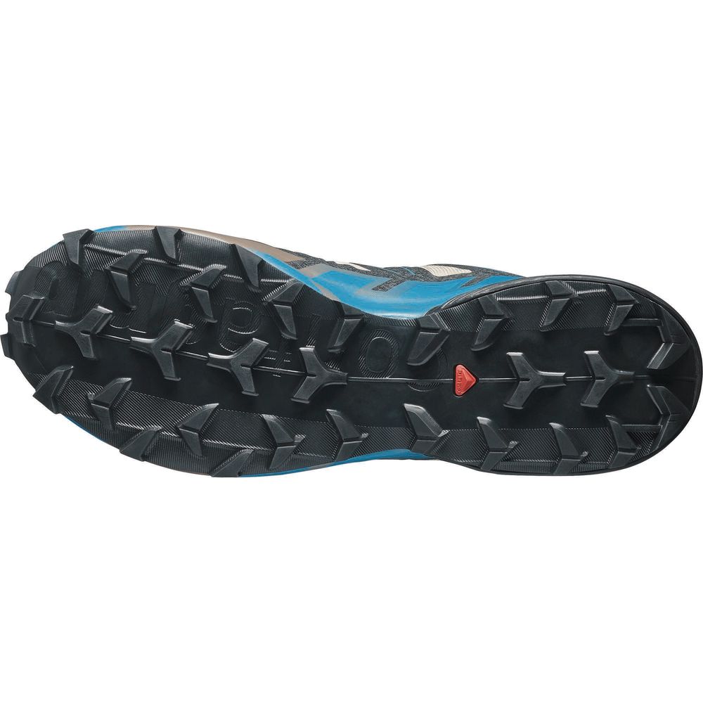 Salomon Speedcross 6 Herren Trailrunningschuh oxford tan/black/mykonos blue Produktbild 3