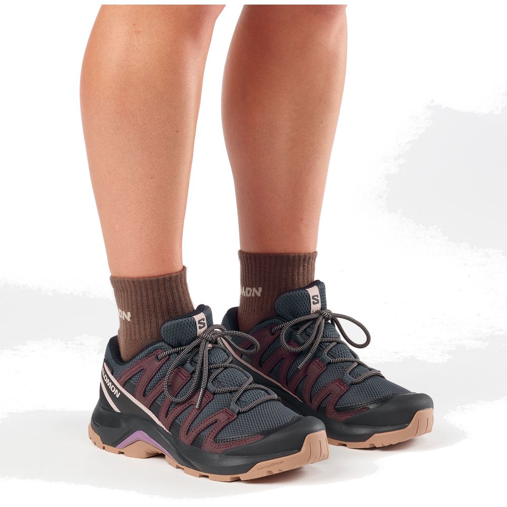 Salomon X-Adventure Recon GTX W 9 Damen Wanderschuh Nine Iron/Huckleberry/Shadow Gray Produktbild 6