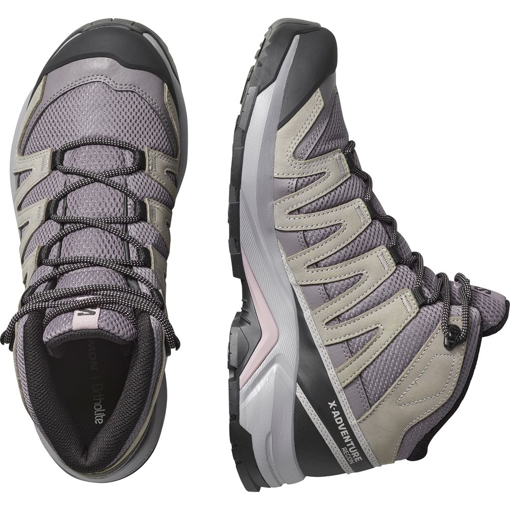 Salomon X-Adventure Recon Mid GTX W Damen Wanderschuh excalibur/gull/nirvana Produktbild 5