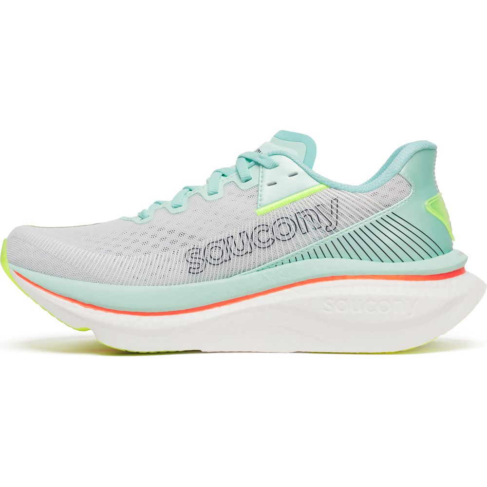 Saucony Endorphin Azura Damen Laufschuh white/splash Produktbild 1