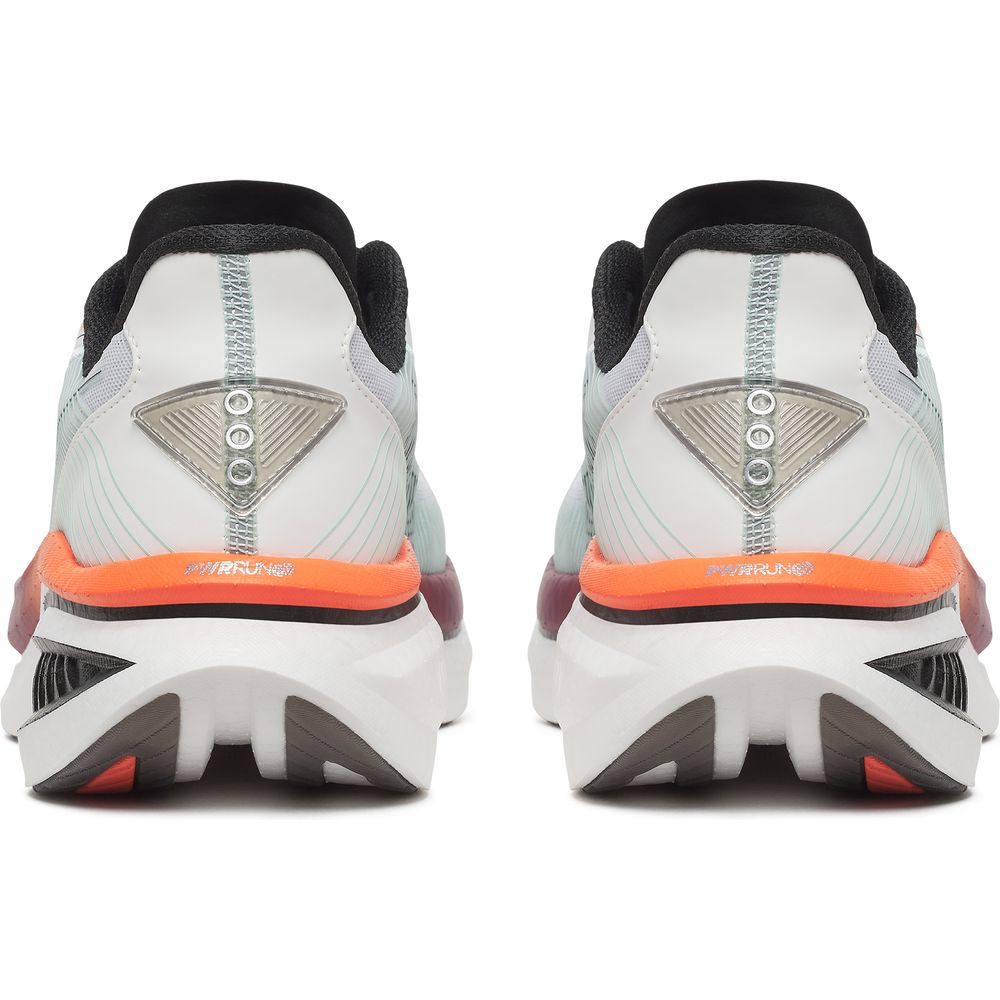Saucony Endorphin Azura Herren Laufschuh white/crimson Produktbild 3
