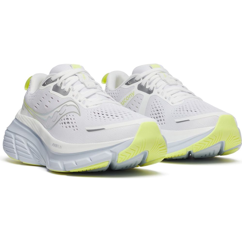 Saucony Guide 18 Damen Laufschuh white ice melt Produktbild 1