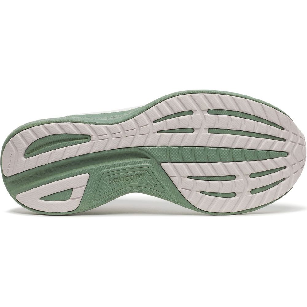 Saucony Ride 18 Herren Laufschuh white olivine Produktbild 5