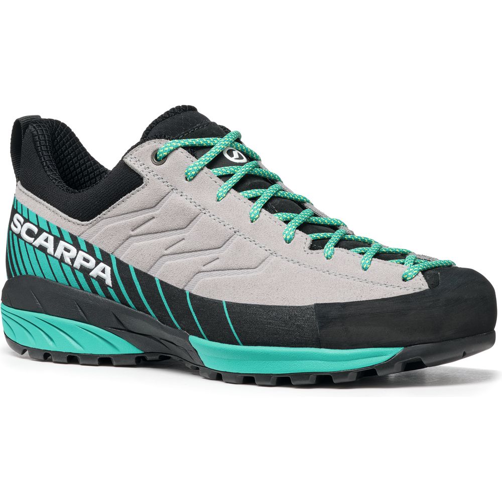 Scarpa Mescalito Damen Zustiegsschuh gray tropical green Produktbild 0