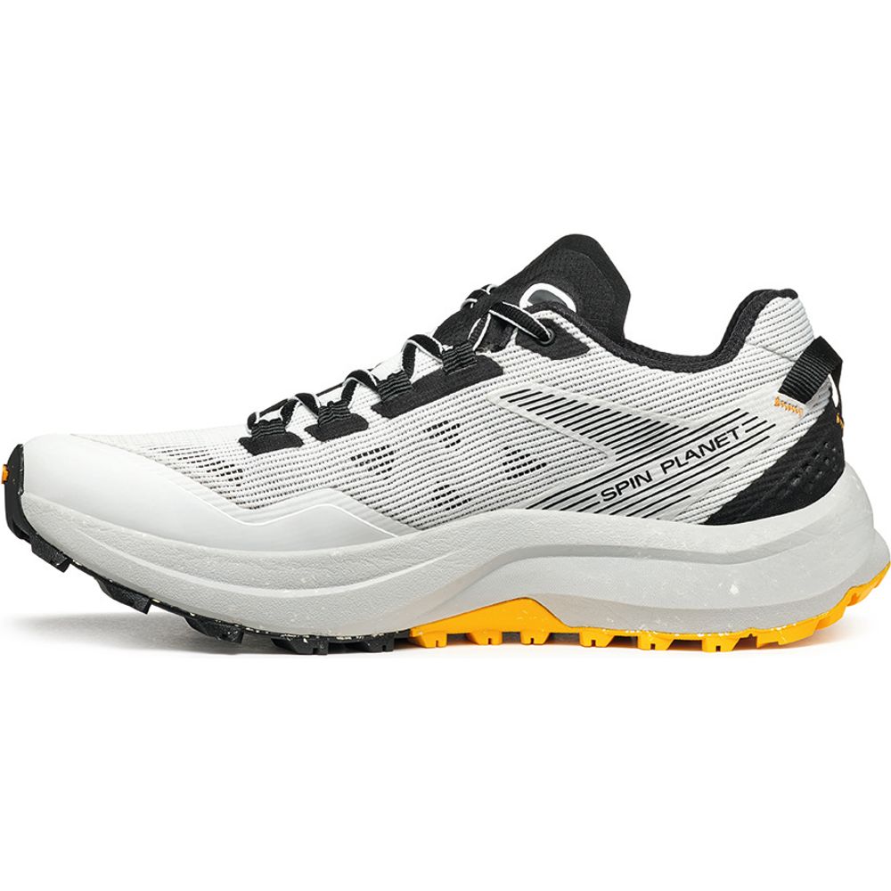 Scarpa Spin Planet Herren Trailrunningschuh white saffron Produktbild 1