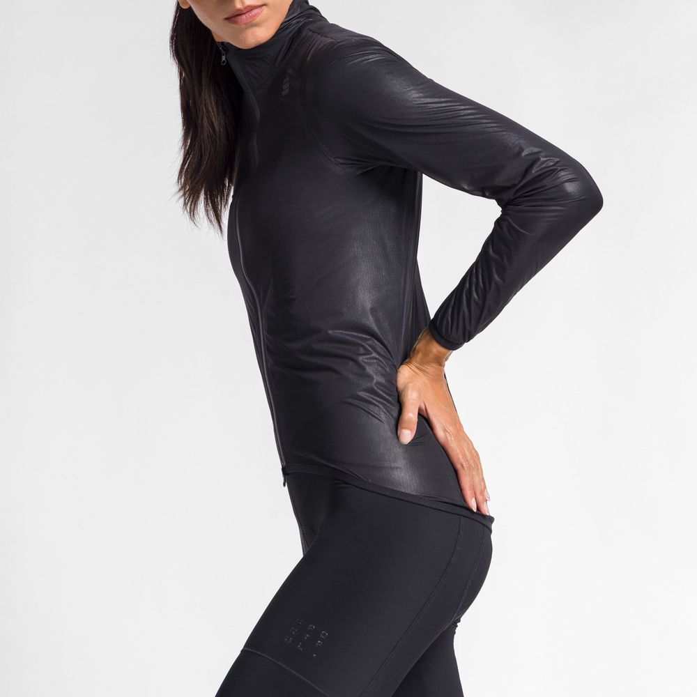 Sportful Aqua Light Damen Fahrradjacke black Produktbild 2