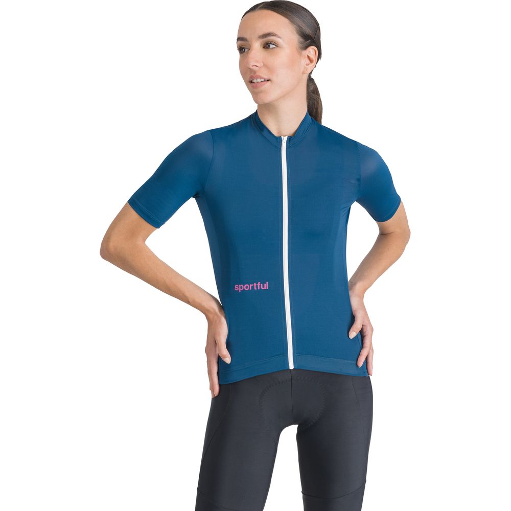 Sportful Classic W Jersey Damen Radtrikot teal blue Produktbild 0