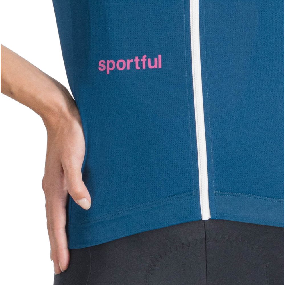 Sportful Classic W Jersey Damen Radtrikot teal blue Produktbild 3