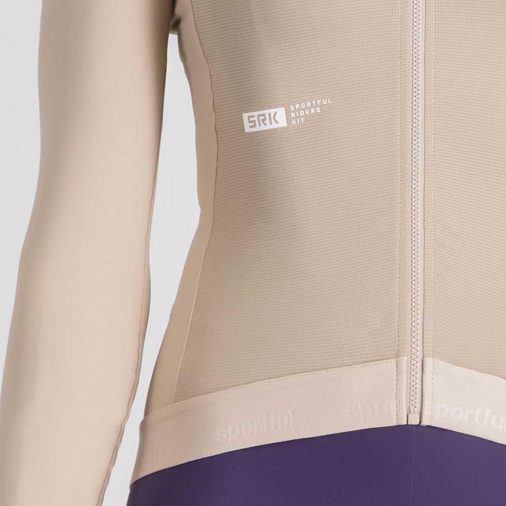 Sportful SRK W Jersey LS Damen Fahrradtrikot sand Produktbild 2
