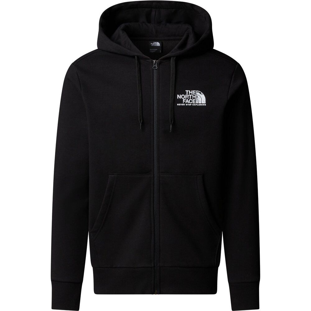 The North Face Herren Blanca Peak Full Zip Hoodie tnf black Produktbild 0
