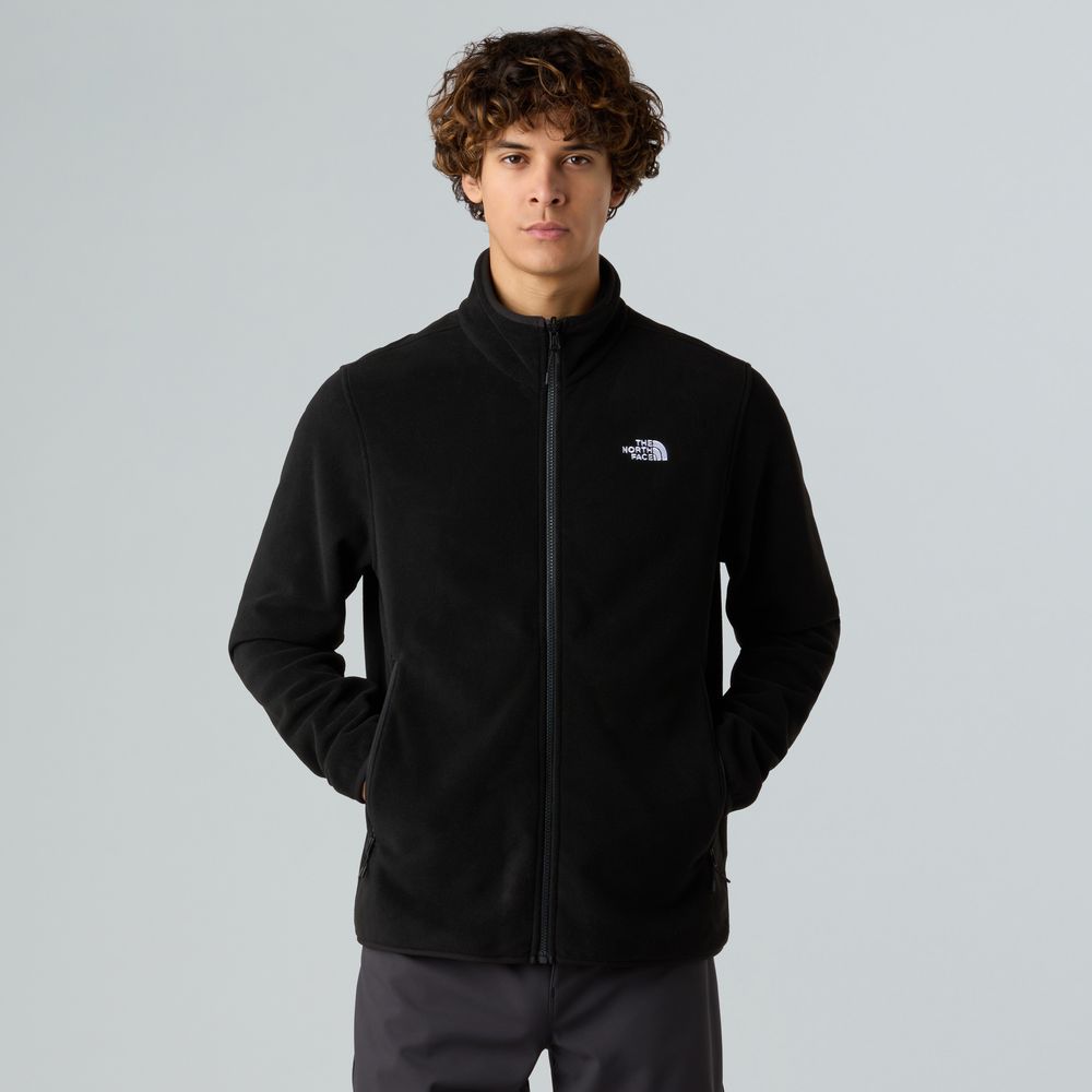The North Face Herren Glacier Fleecejacke tnf black Produktbild 5