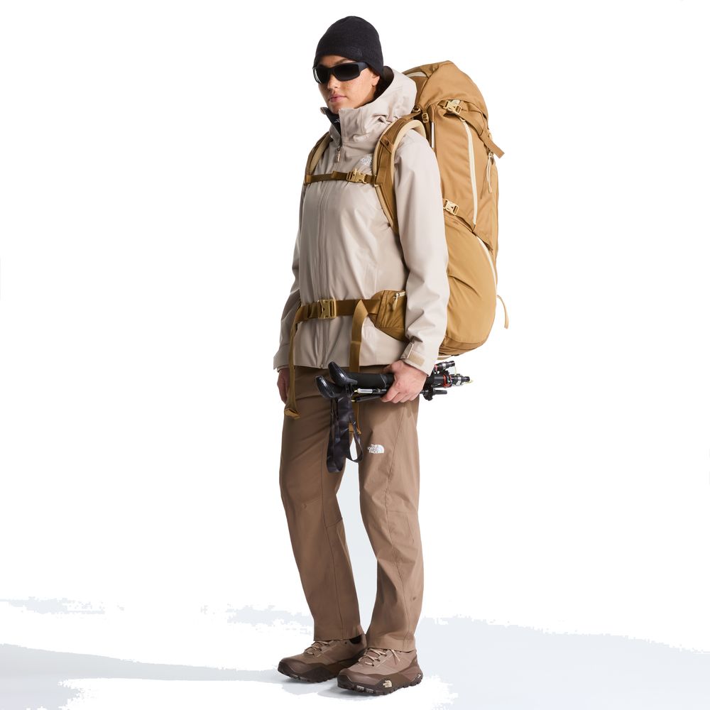 The North Face W Quest Mono Triclimate Damen Doppeljacke timeless taupe/garnet Produktbild 5
