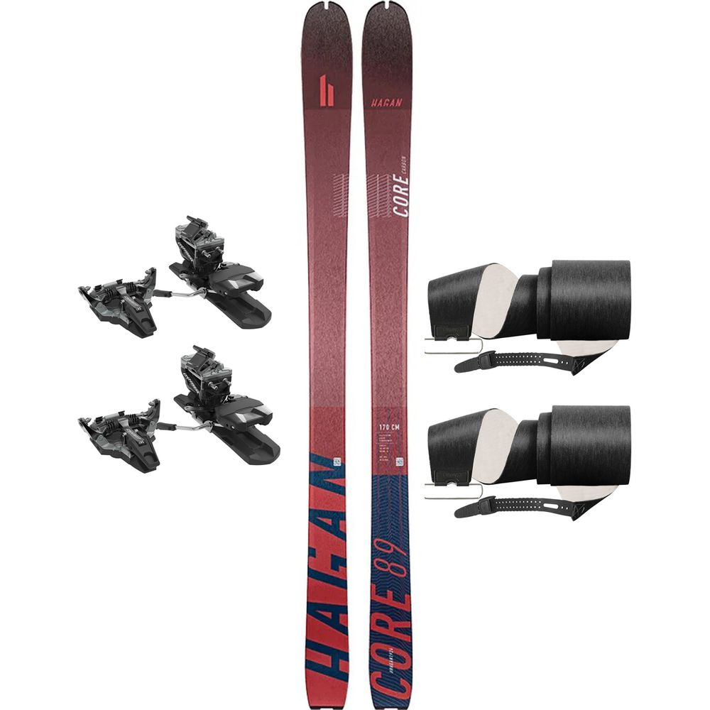 Tourenski Komplettset Hagan Core Carbon 89 + Dynafit Radical Bindung + passendes Kohla Tourenfell Produktbild 0