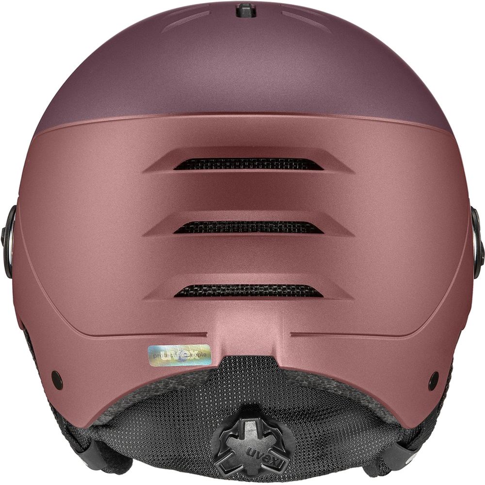 Uvex Wanted Visor Skihelm bramble-antique-rose-mat-silver-mirror Produktbild 1