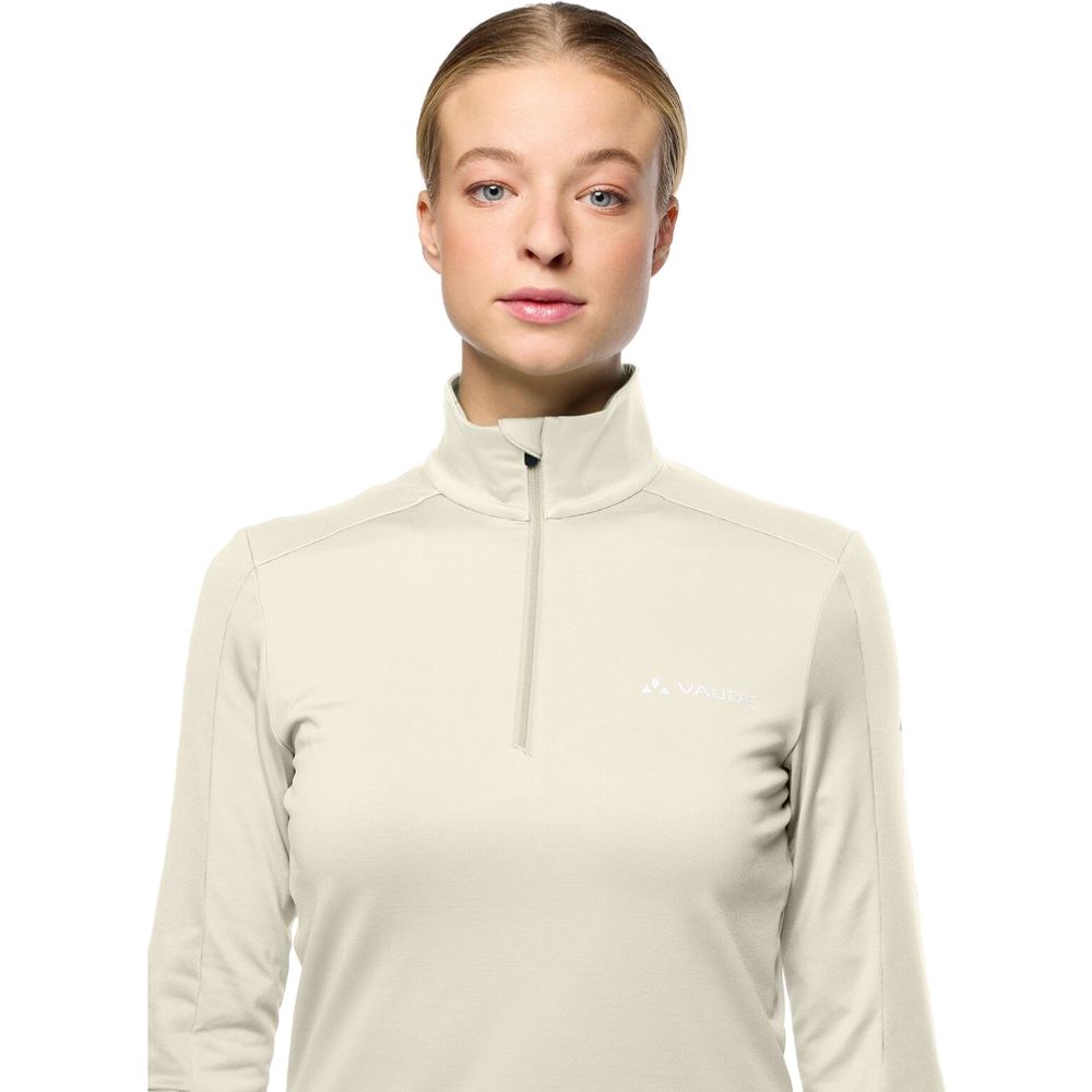 Vaude Livigno Halfzip II Midlayer Damen ecru Produktbild 5