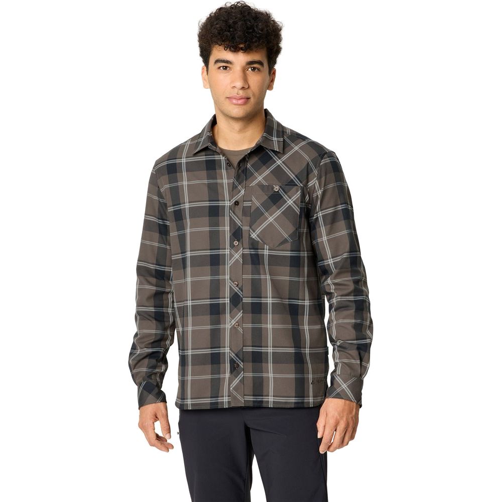 Vaude Me Neshan LS Shirt IV Herren Flanellhemd deer-brown Produktbild 2