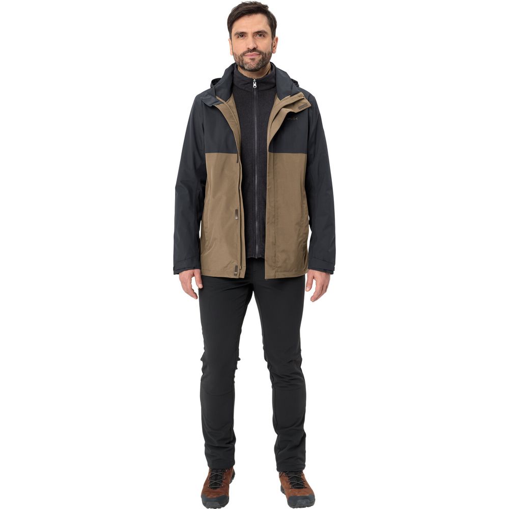 Vaude ME Rosemoor 3in1 Herren Jacke black oat Produktbild 4
