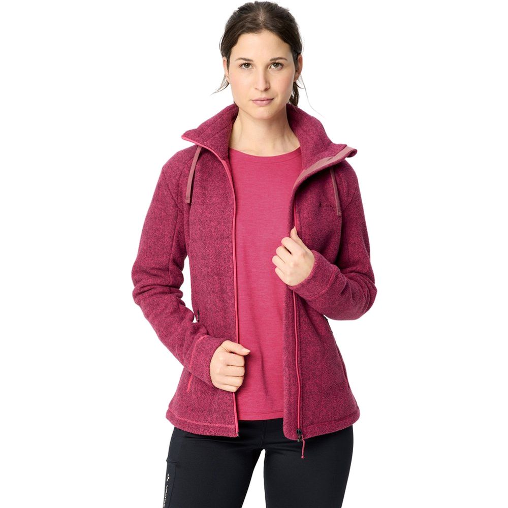 Vaude Wo Essential LS T-Shirt Damen Langarmshirt hibiscus-pink Produktbild 4