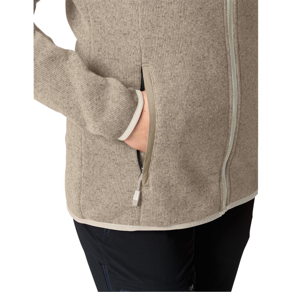 Vaude WO RienzaIV Damen Fleecejacke linen Produktbild 4