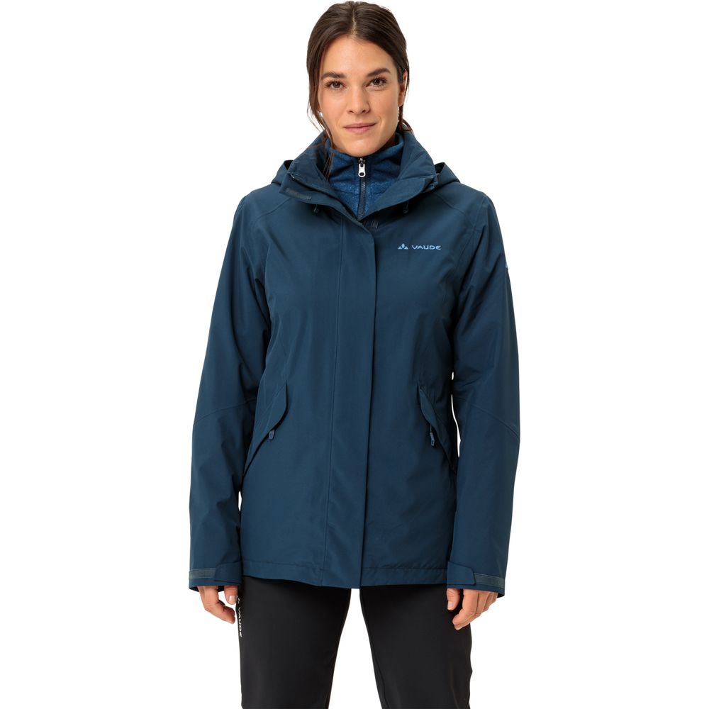 Vaude WO Rosemoor 3in1 Damen Outdoorjacke dark sea Produktbild 2