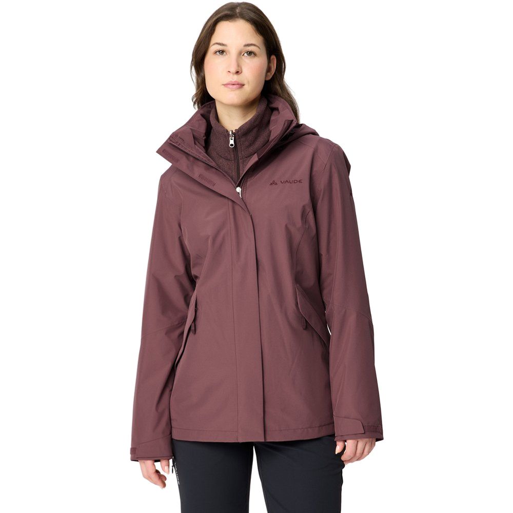 Vaude Wo Rosemoor 3in1 Jacket II Damen 3-in-1-Jacke ruby-dusk Produktbild 2