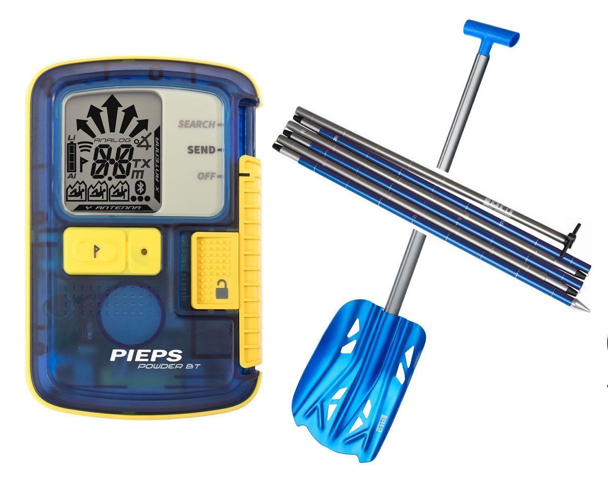 LVS Komplettset Pieps Powder BT + LACD Snow Shovel + LACD Express Sonde Produktbild 0